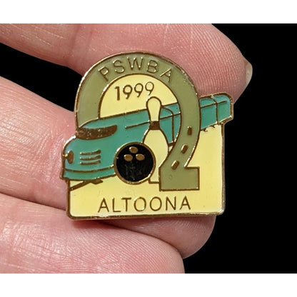 Vintage 1999 Altoona PSWBA Bowling Lapel Pin