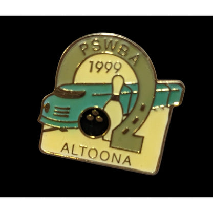 Vintage 1999 Altoona PSWBA Bowling Lapel Pin