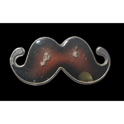 Vintage 90s Moustache Adjustable Mood Ring Size 7 1/2