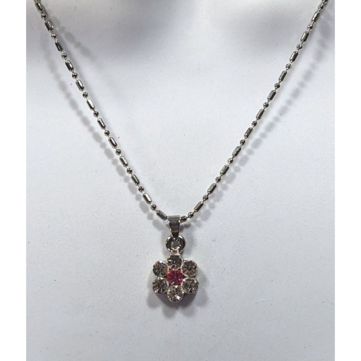 Minimalist Glam Fairycore Rhinestone Pendant Necklace