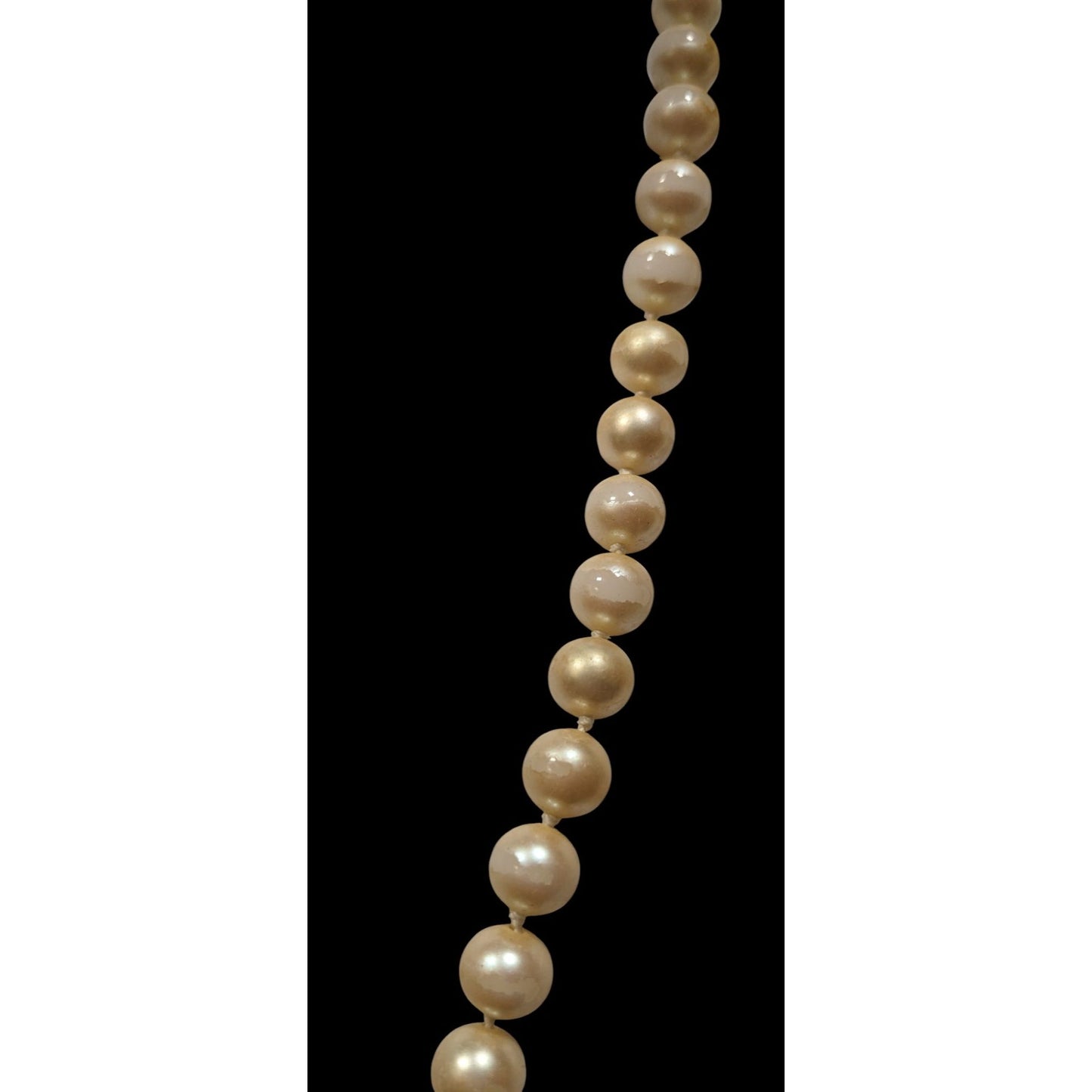 Vintage Marvella Cream Faux Pearl Necklace