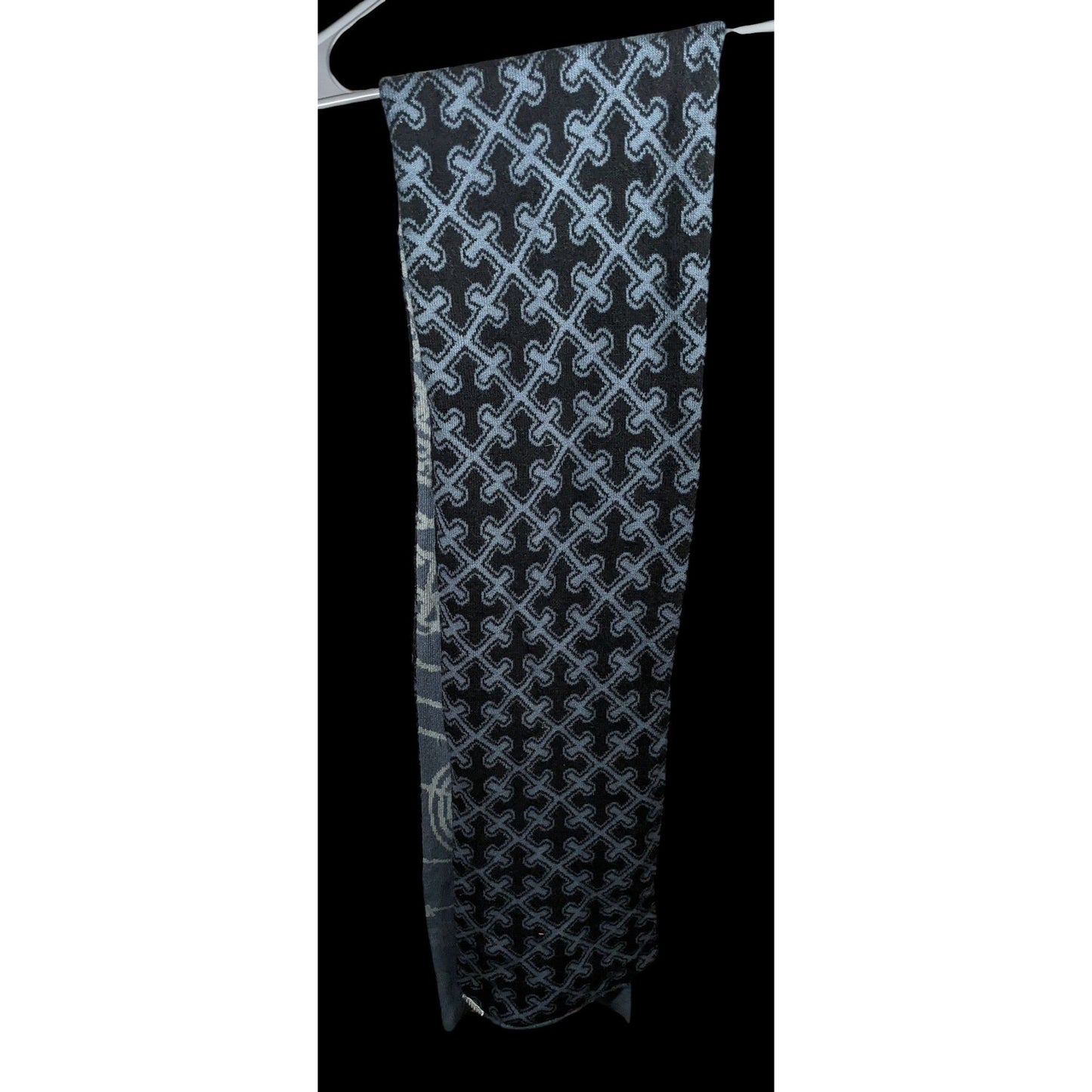 Blizzard Diablo Gothic Black And Grey Officially Licensed Reversible Scarf