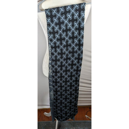 Blizzard Diablo Gothic Black And Grey Officially Licensed Reversible Scarf