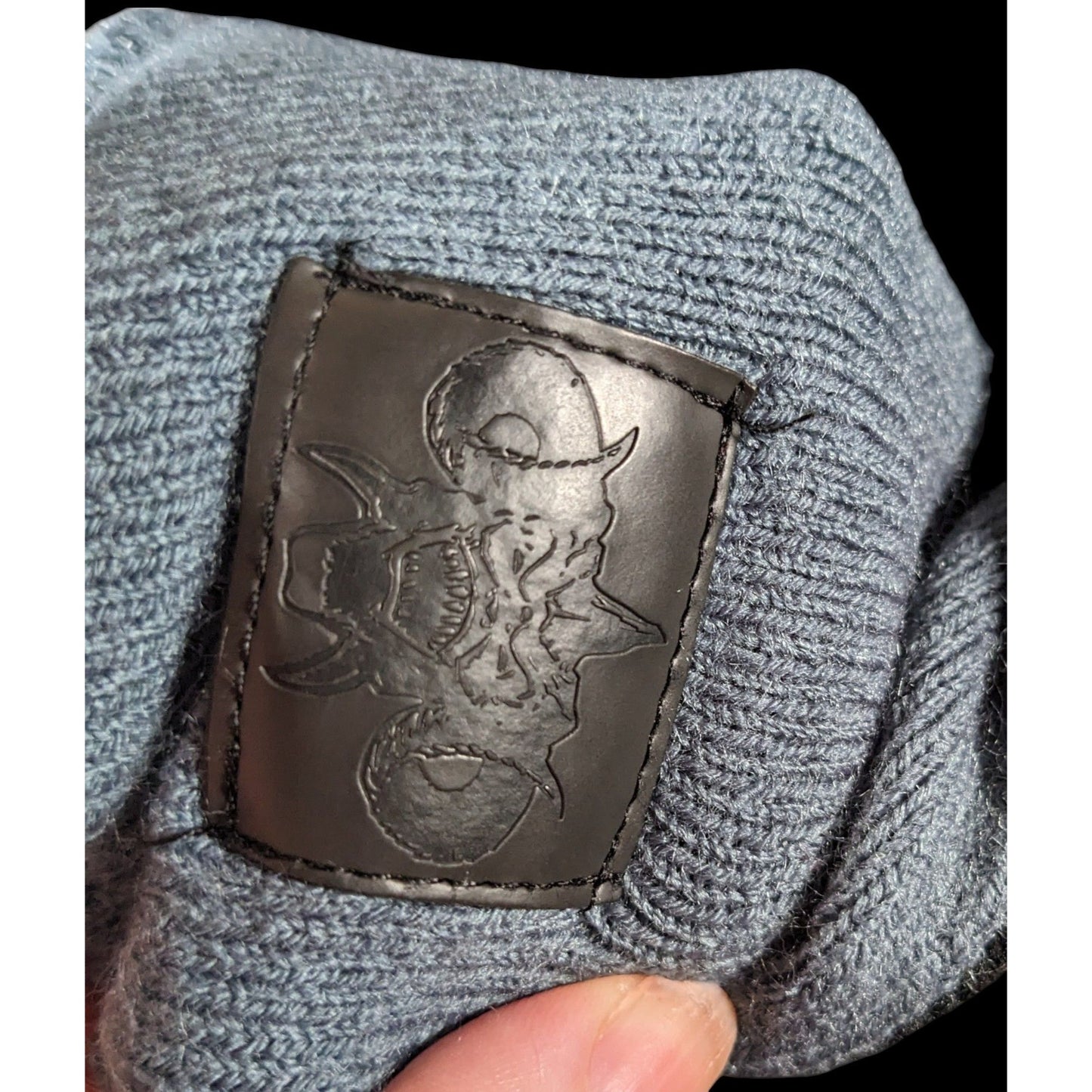 Blizzard Diablo Gothic Black And Grey Officially Licensed Reversible Scarf