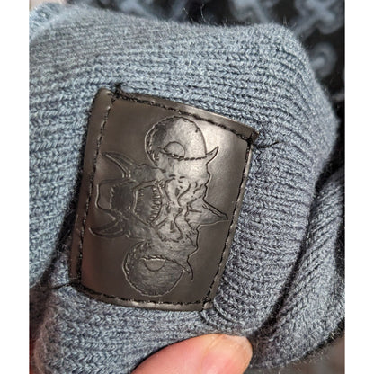 Blizzard Diablo Gothic Black And Grey Officially Licensed Reversible Scarf