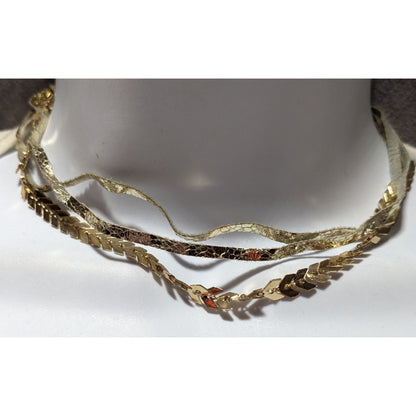 Gold Bohemian Choker Necklace