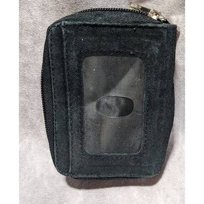 Riviera Leather Black Zip Wallet