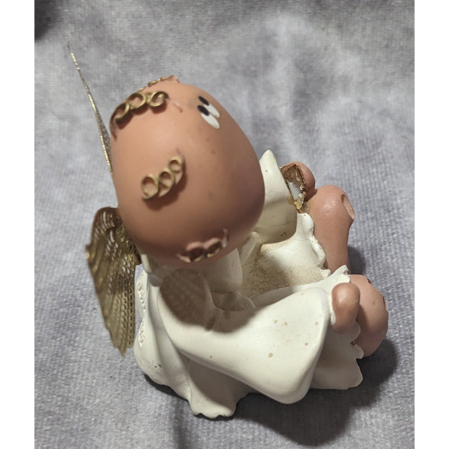 Vintage Y2K Angel Cheeks Figurine