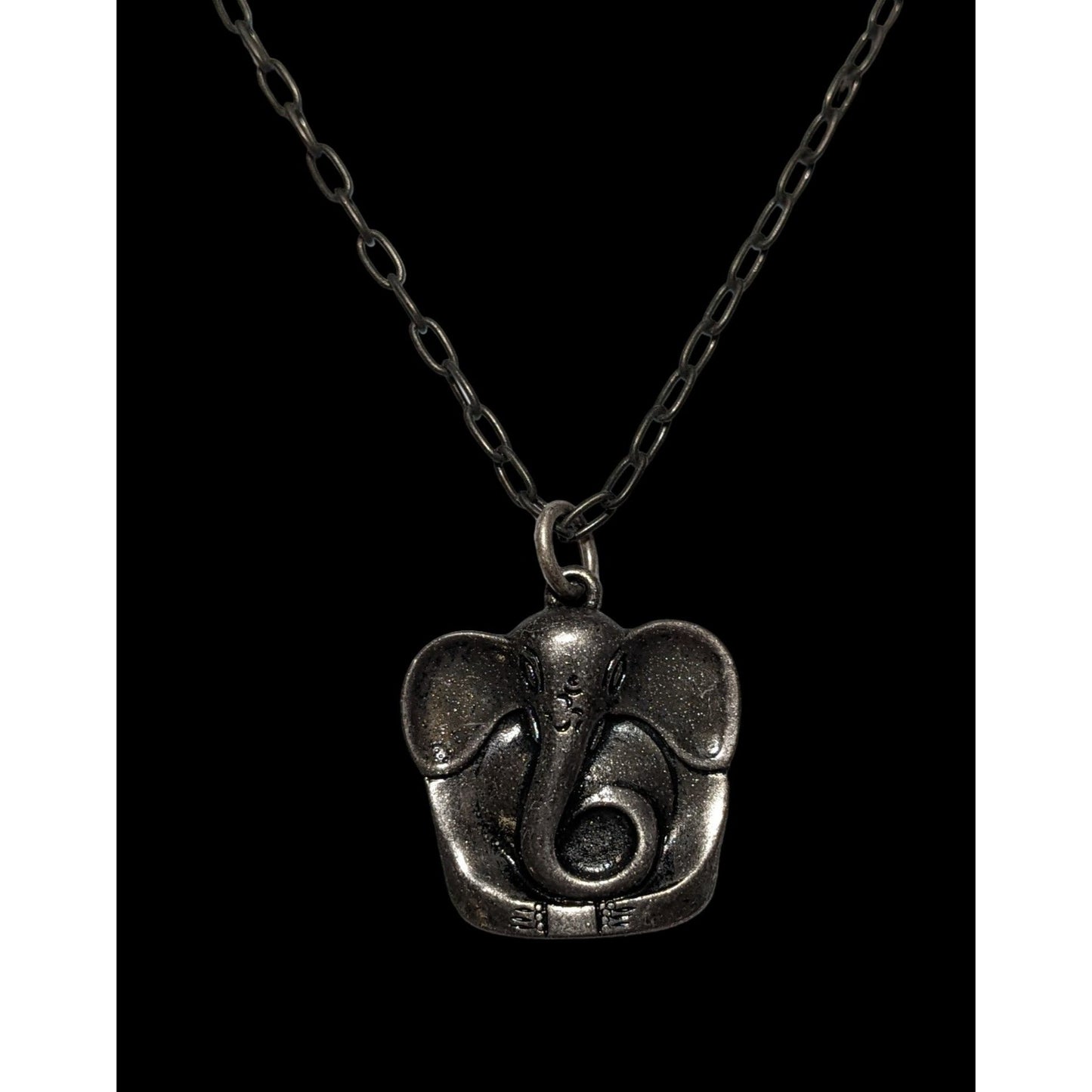 Axcess Liz Claiborne Silver Elephant Necklace