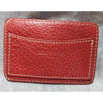 Dooney & Bourke Pebbled Leather Card Holder