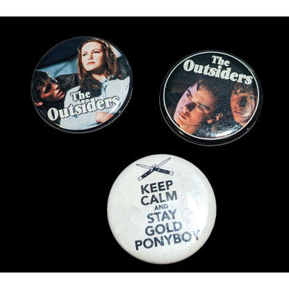 The Outsiders Buttons (3)