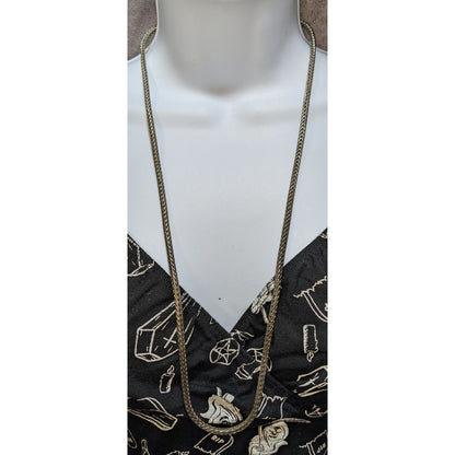 Vintage Premier Designs 28-Inch Wheat Chain Necklace