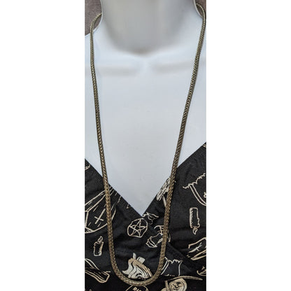 Vintage Premier Designs 28-Inch Wheat Chain Necklace