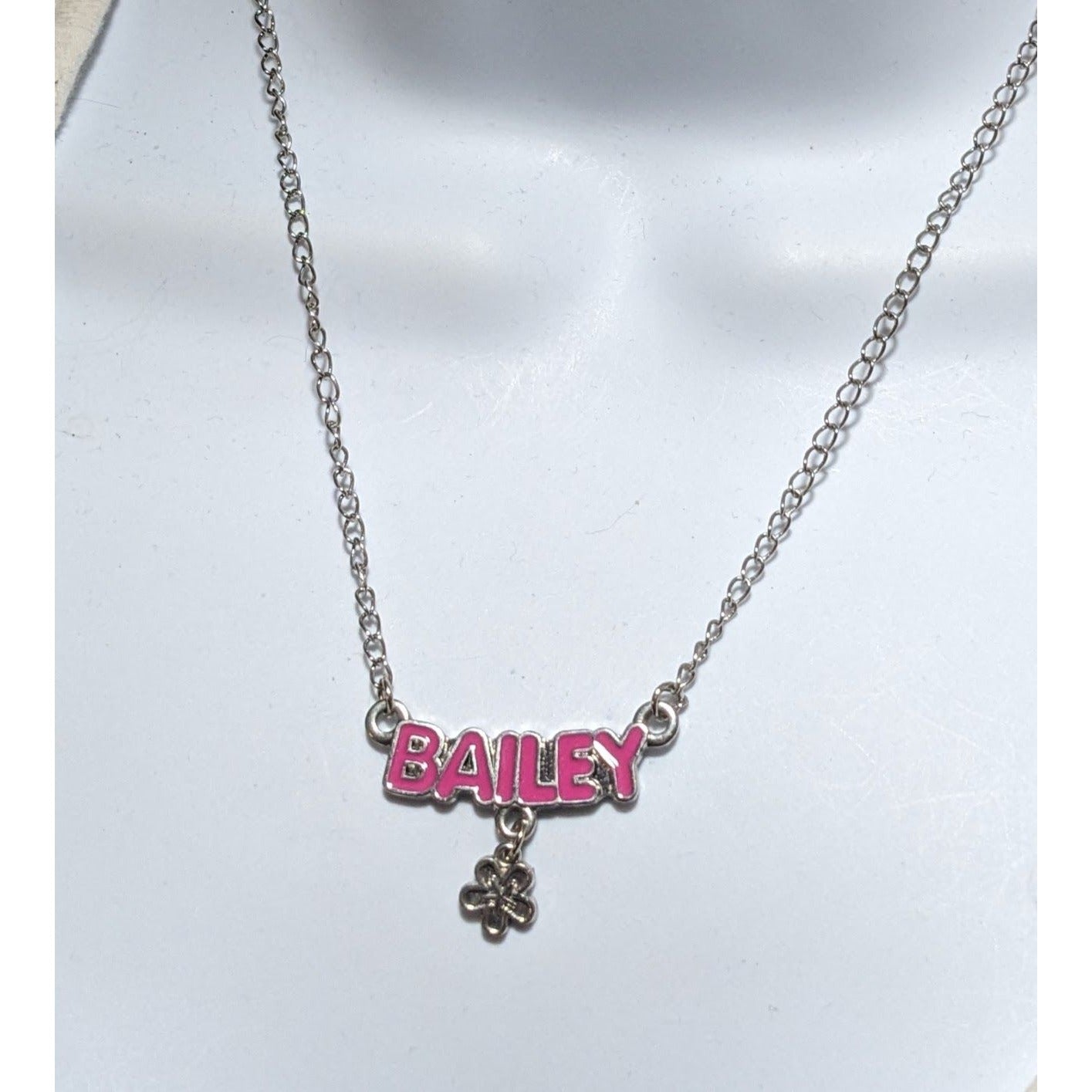 Bailey Flower Charm Necklace