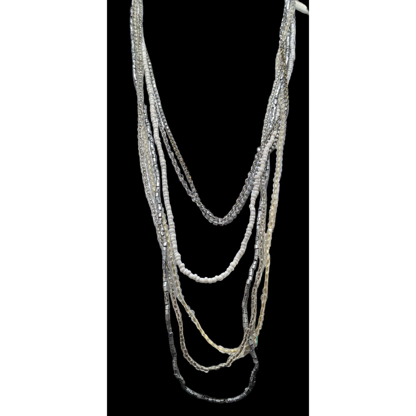 AEO Multilayer Bohemian Glass Beaded Necklace