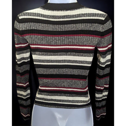 Divided H&M Striped Knit Top