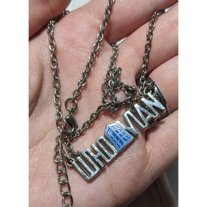 Dr Who "Whovian" Tardis Pendant Necklace