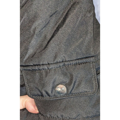 Faded Glory Black Puffer Coat Womens 3X Plus Size Quilted Winter Jacket