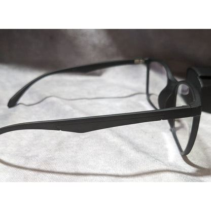 Anrri Black Velvet Touch Blue Light Glasses