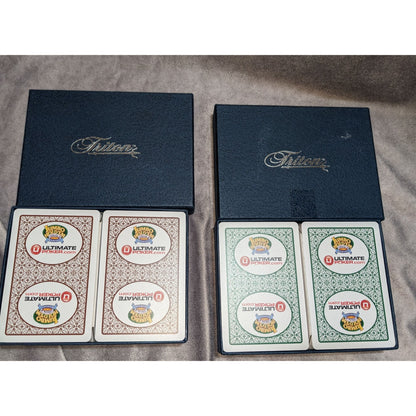Triton Poker Cards Set Of 2 Decks 108 Cards Each Jumbo Index Ultimate Poker