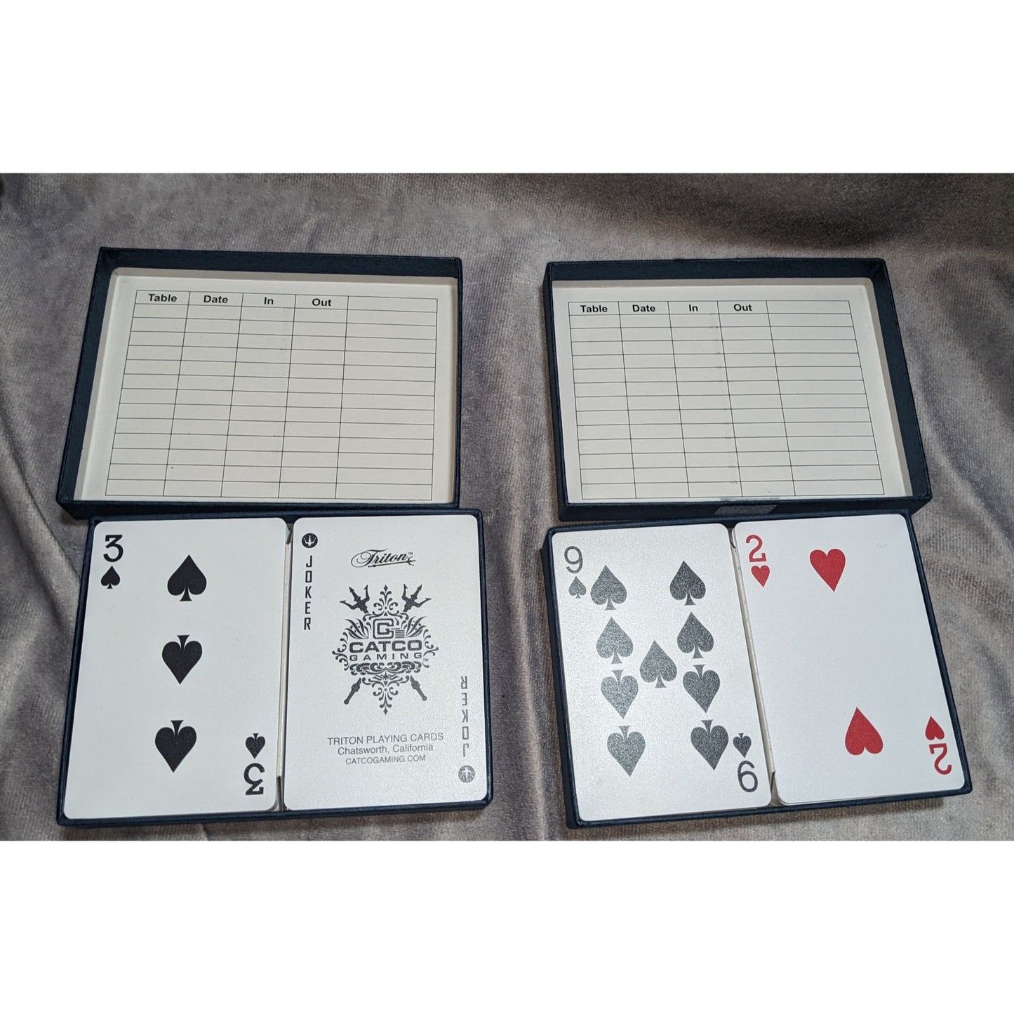 Triton Poker Cards Set Of 2 Decks 108 Cards Each Jumbo Index Ultimate Poker