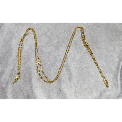 Vintage Monet Rope Chain Necklace