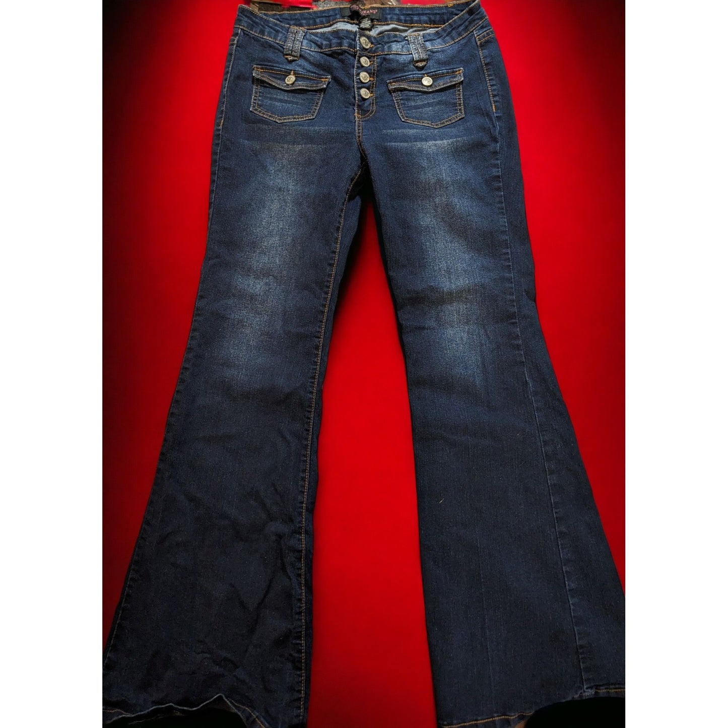 Epoch Jeans Dark Blue Flares