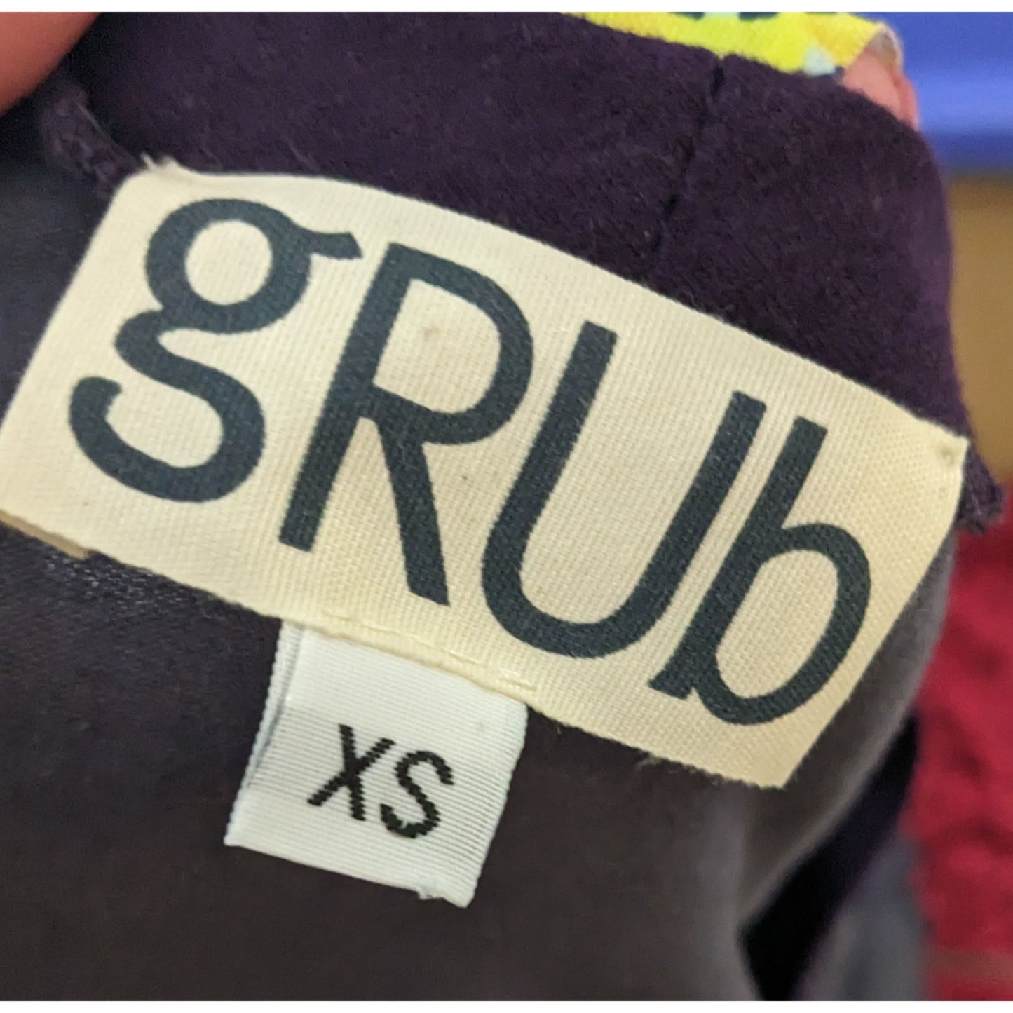 Aimee G Grub Asymmetrical Striped Midi Dress Size XS