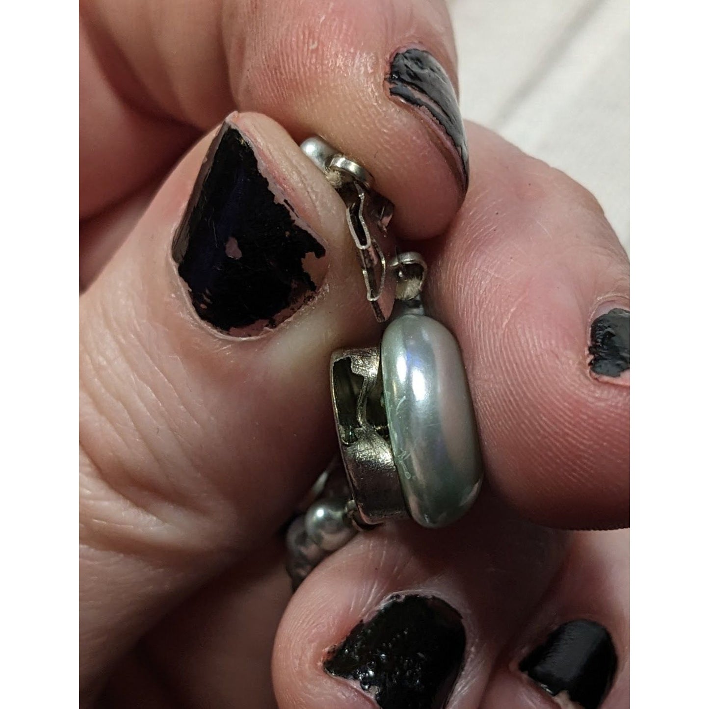 J.Jill Bohemian Hippie Glass And Metal Layered Pendant Necklace