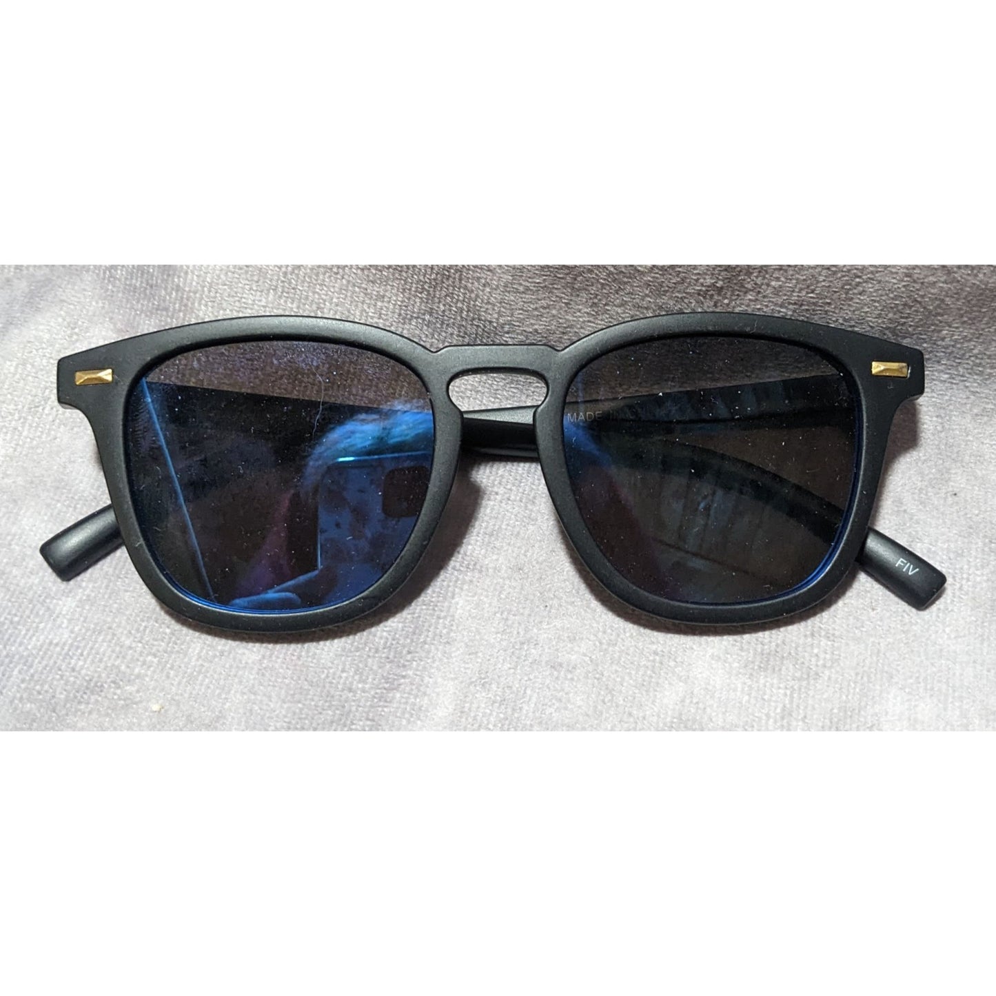 Black Matte Sunglasses