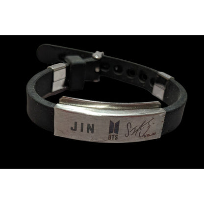 BTS Jin Rubber Watch Band Bracelet