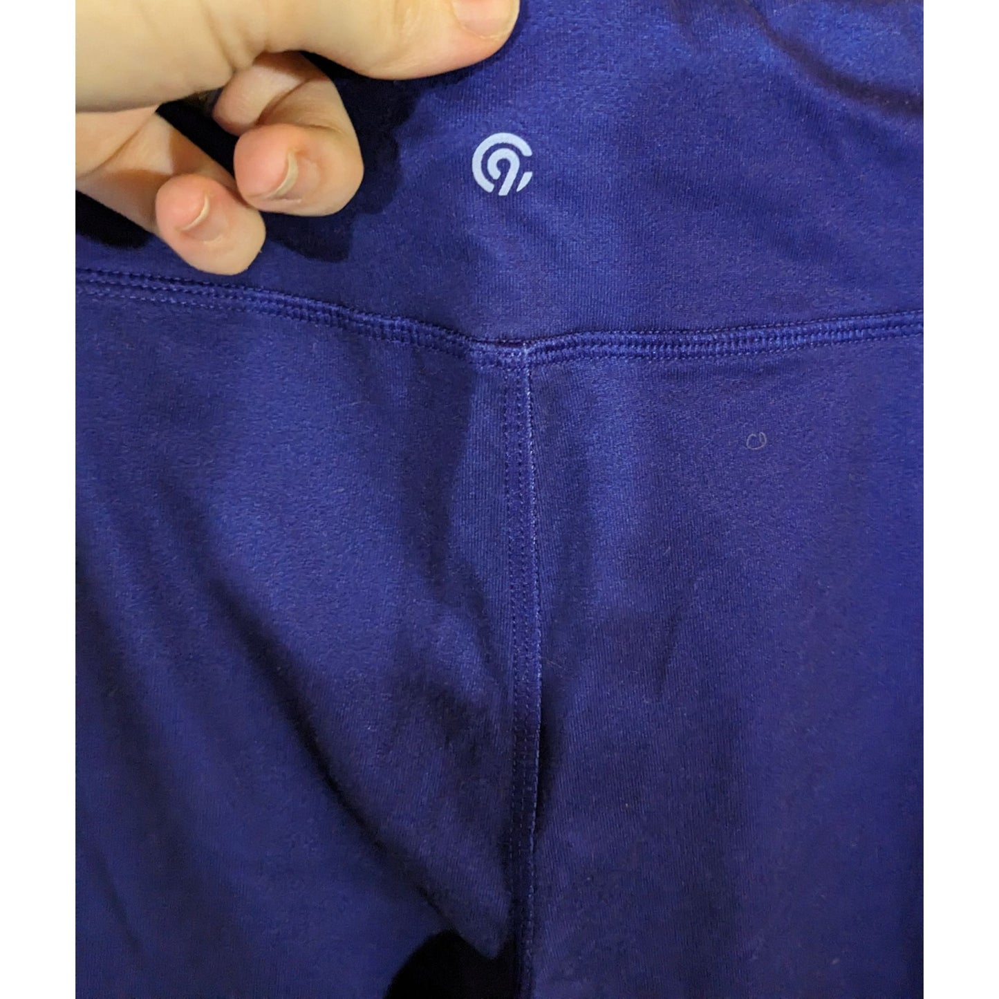 Champion Purple Floral Print Athletic Leggings