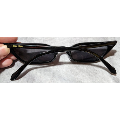 W&Y Ying Gothic Thin Cateye Vampire Sunglasses