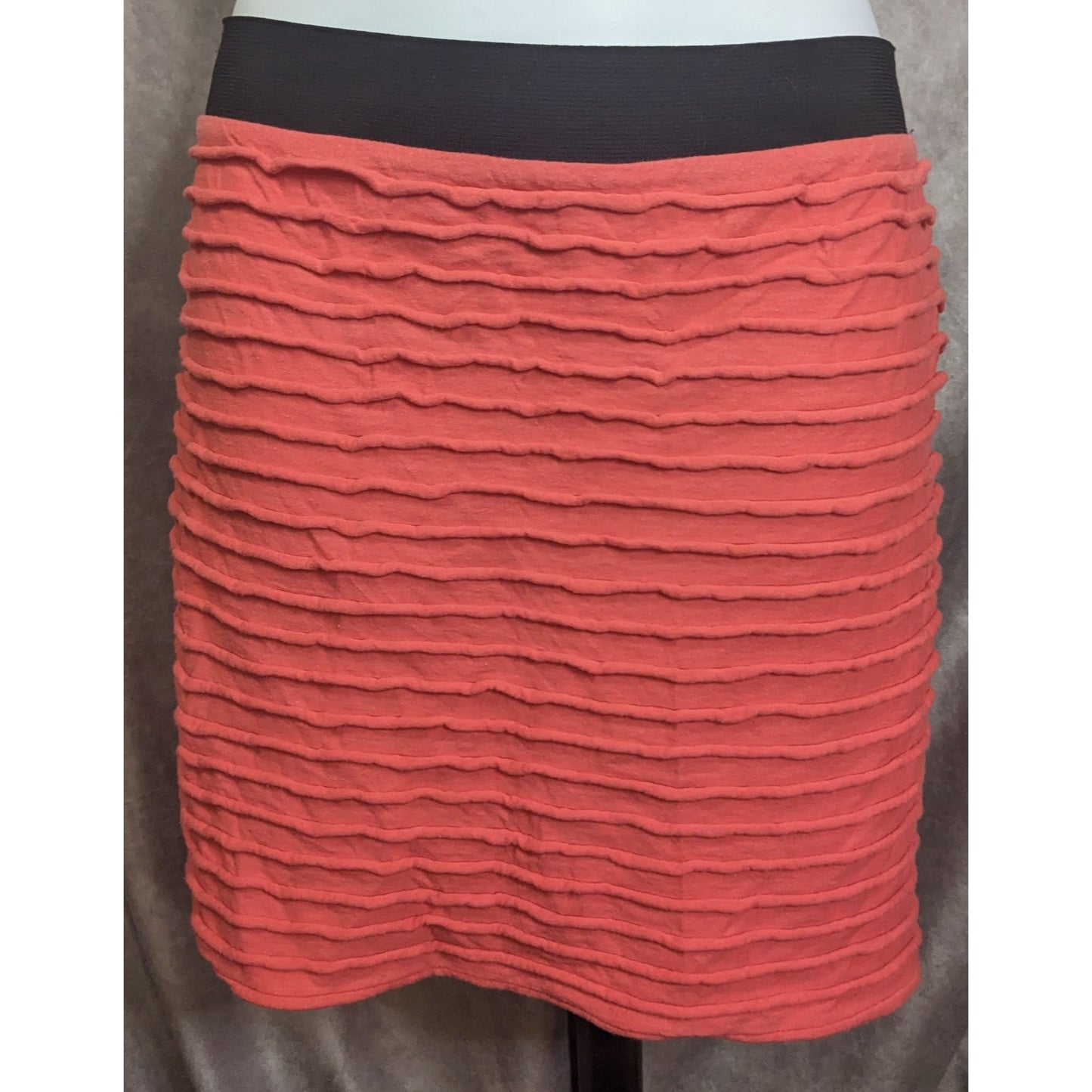 Forever 21 Salmon Textured Mini Skirt