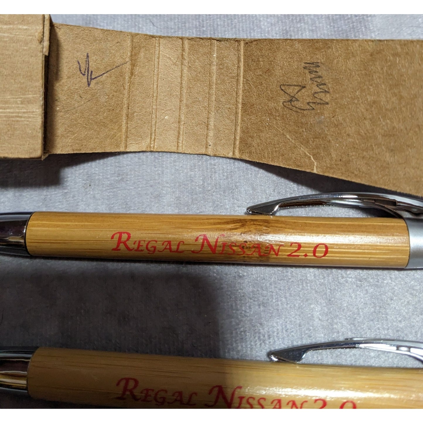 Regal Nissan Wood Pen And Pencil Set