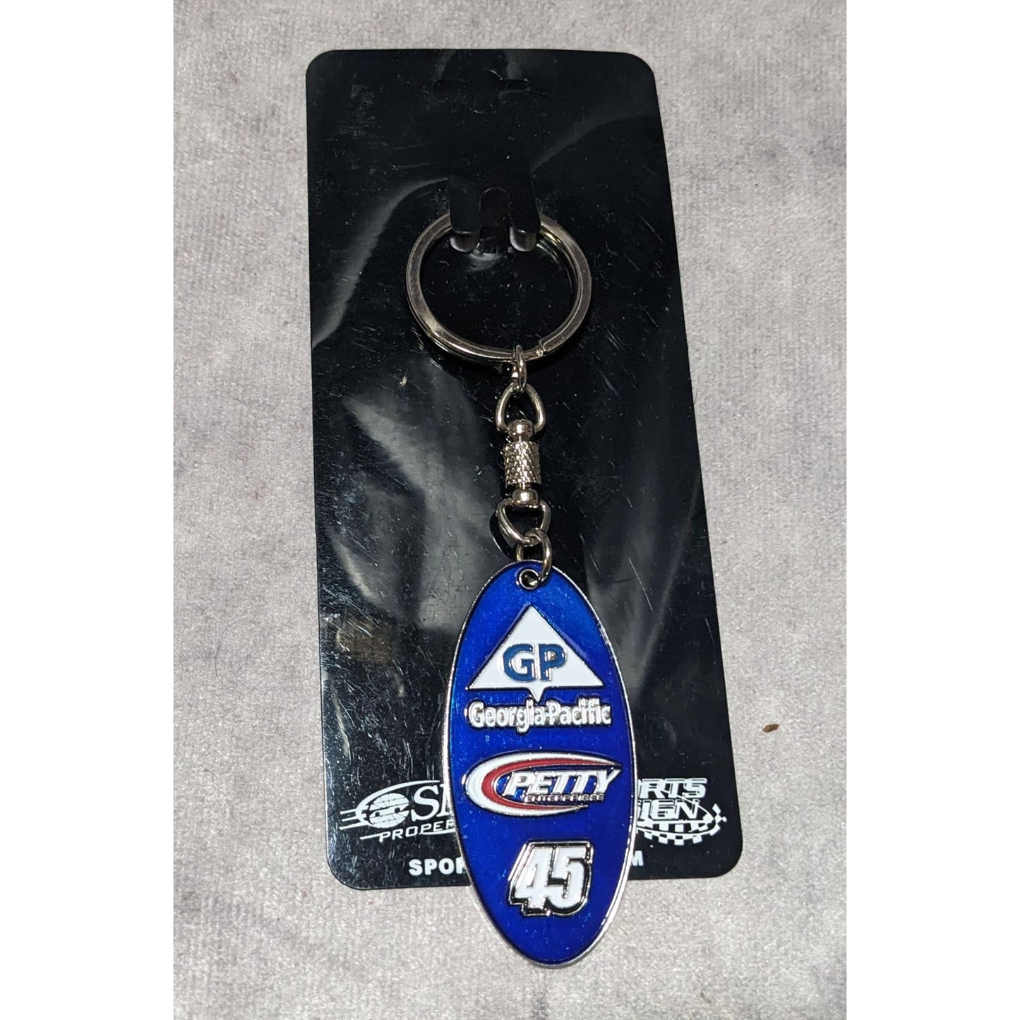 Kyle Petty Georgia Pacific 45 Nascar Keychain