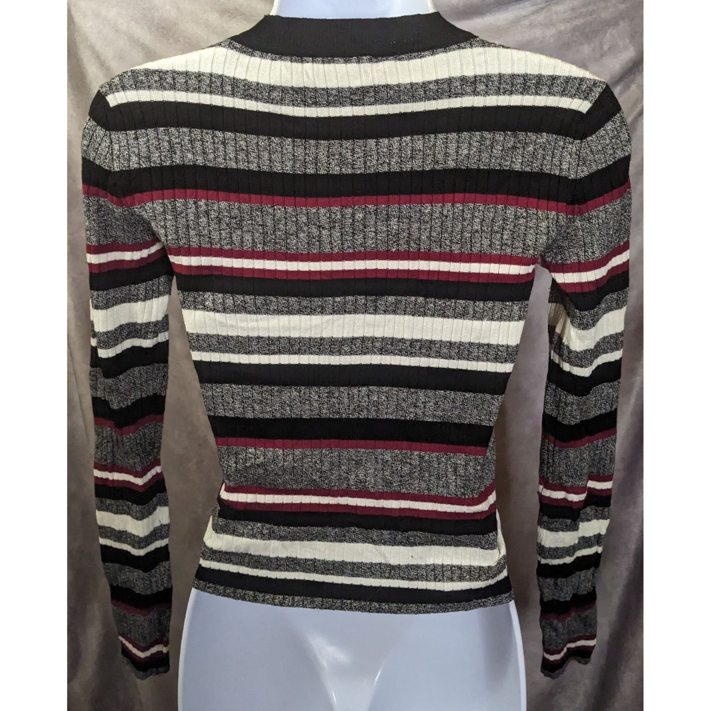 Divided H&M Striped Knit Top