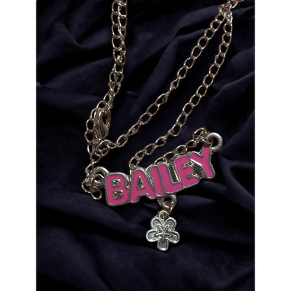 Bailey Flower Charm Necklace