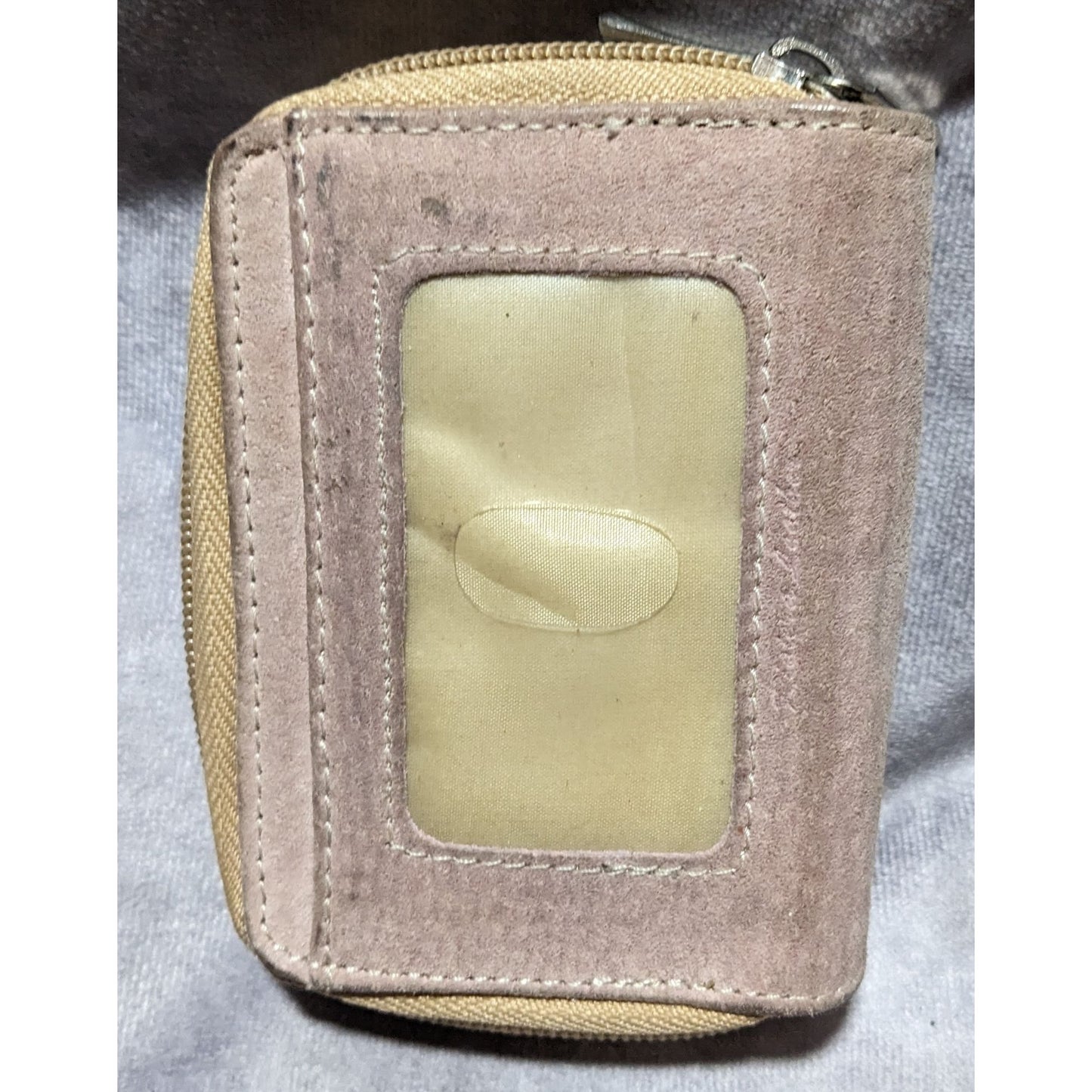 Riviera Leather Pink Zip Wallet