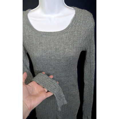 Freshman Forever Grey Knit Top