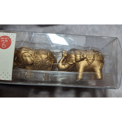 Kate Aspen Gold Elephant Place Card Holders