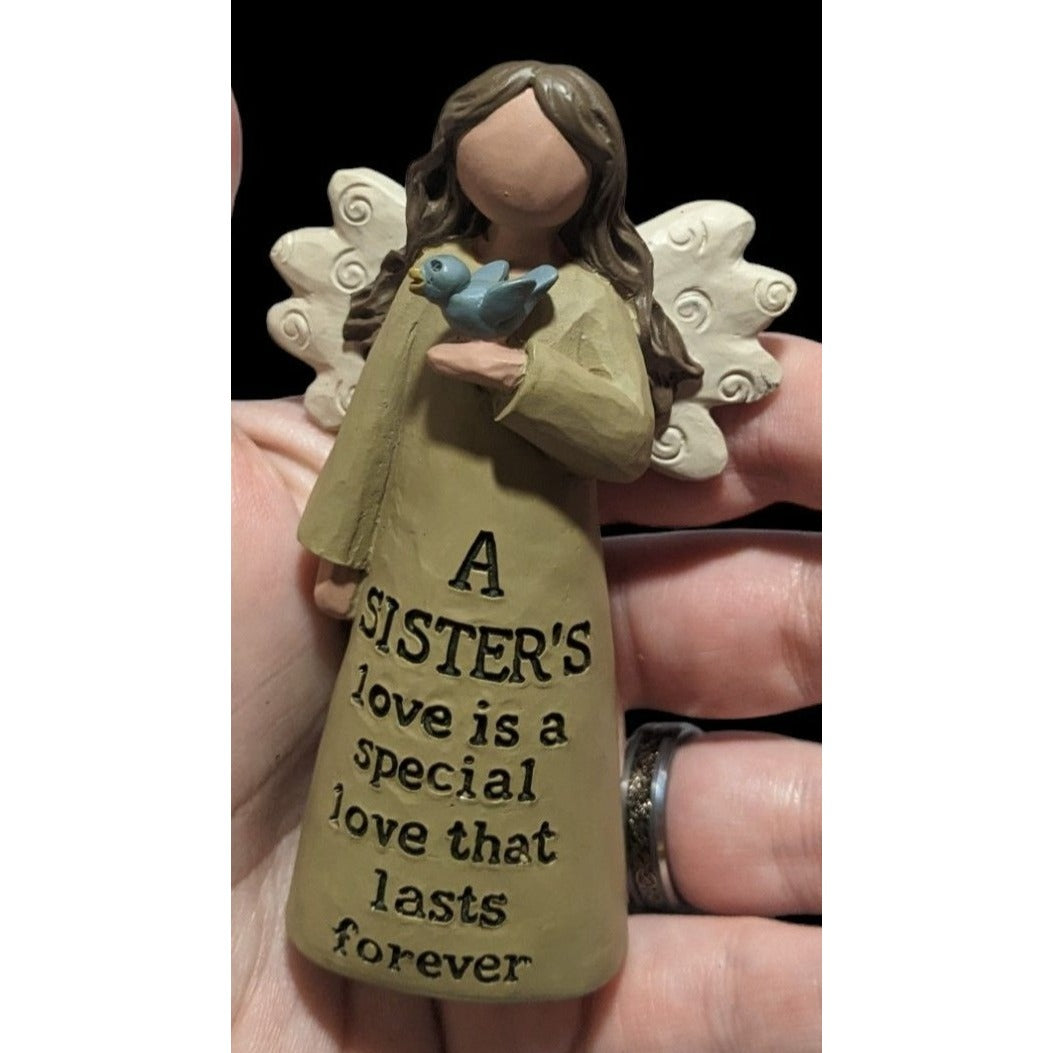 Sister's Love Angel Figurine