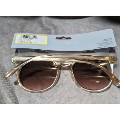 Foster Grant Gold Metallic Fashion Sunglasses