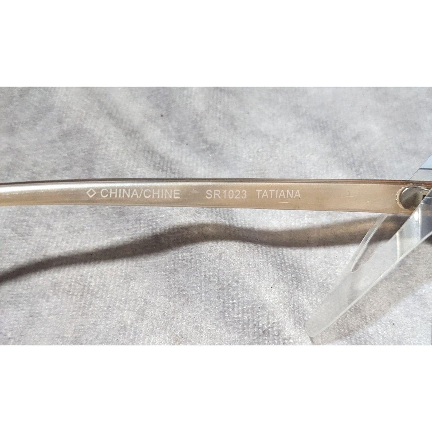 Foster Grant Gold Metallic Fashion Sunglasses