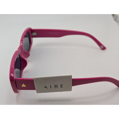 Aire Ceres Fuchsia Sunglasses With Case Microfiber Cloth & Booklet 51mm Lenses 23mm Bridge 150mm Temples