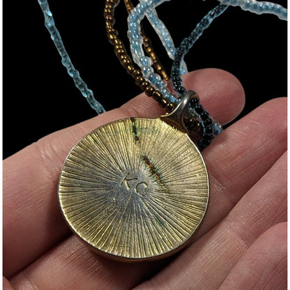 Kenneth Cole Fairycore Beaded Floral Pendant Necklace