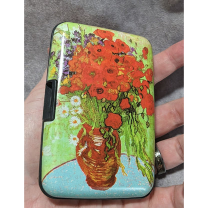 Van Gogh Poppies And Daises RFID Wallet