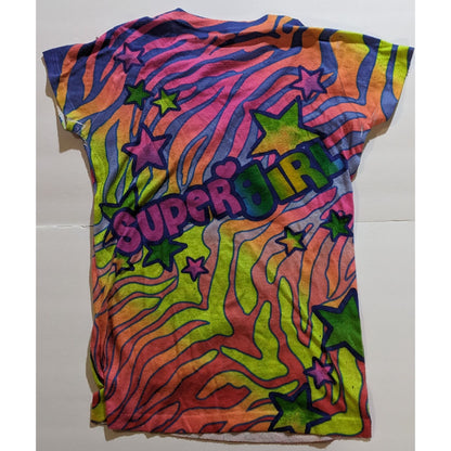 DC Comics Rainbow Supergirl Zebra Shirt