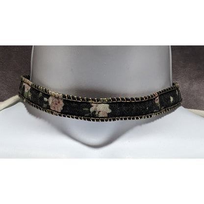 Charming Charlie Floral Choker Necklace