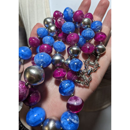 Vintage Marvella Chunky Beaded Necklace